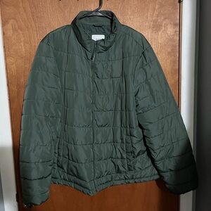 GAP Green Puffer ColdControl Jacket